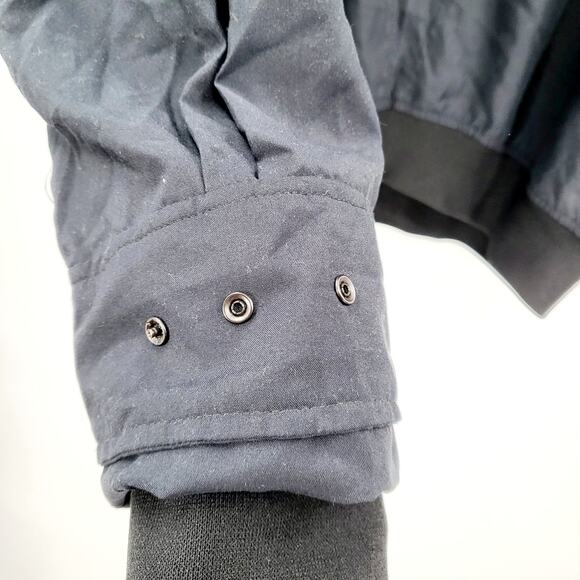 Vintage Zero Restriction Gold Outerwear Black Shirt Made in USA Men's Size XL - Picture 5 of 10